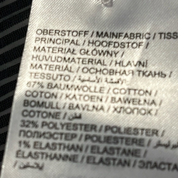 NWOT Ulla Popken Boho Top- striped 1/4 button 3/4 sleeve Sz 24/ 26 - Picture 11 of 12